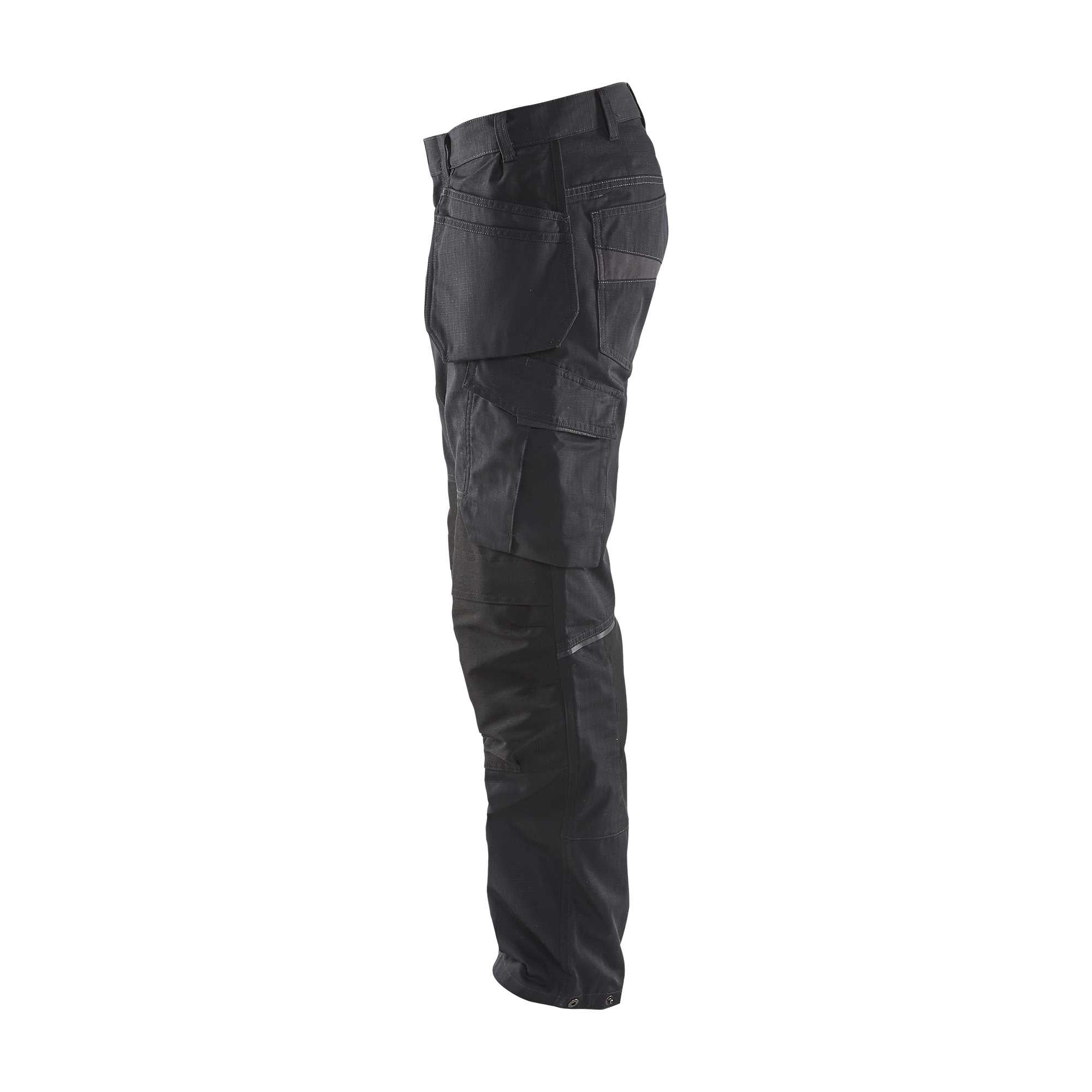 BLAKLADER 14961330 | Service trousers with stretch and tool pockets Work Trousers Men - Ripstop Fabric